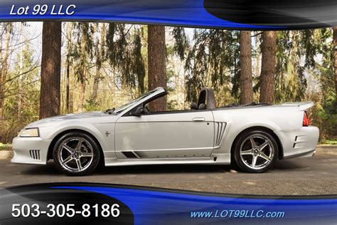 2000 Ford Mustang Saleen Convertible 50K V8 SUPERCHARGRD AUTOMATIC