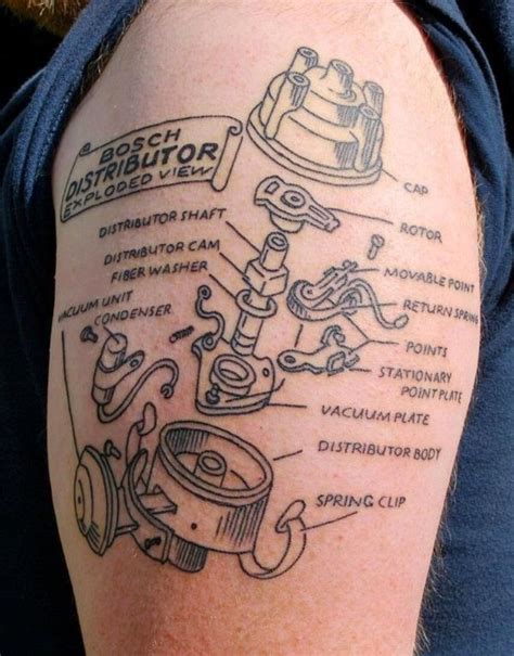 21 Inspired Mechanic Tattoo Design Ideas | Mechanic tattoo, Vw tattoo ...