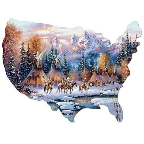 Home of the Brave 750 Piece Shaped Jigsaw Puzzle | Bits and Pieces