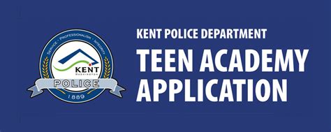 Registration now open for 2019 Kent Police Department Teen Academy - iLoveKent