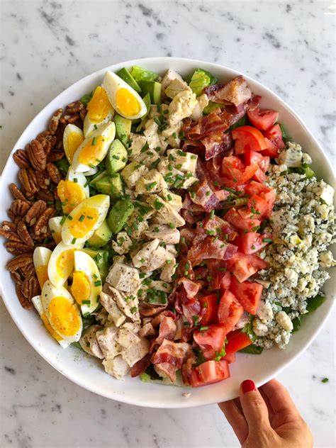 Cobb Salad with Easy Cobb Salad Dressing! • Hip Foodie Mom