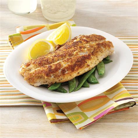 Crumb-Coated Red Snapper Recipe | Taste of Home