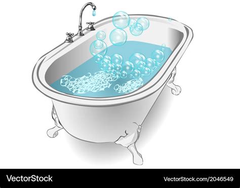 Bubble bath Royalty Free Vector Image - VectorStock