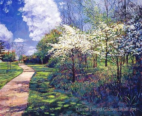 Dogwood Trees in Bloom by David Lloyd Glover Wall Art