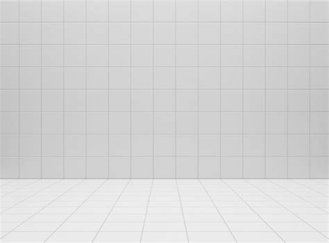 Premium Photo | White ceramic tile wall and floor background and texture Mockup for kitchen ...