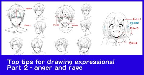 How To Draw Facial Expressions Anime