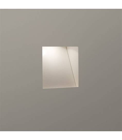 LED 1 Light Indoor Recessed Wall Light White