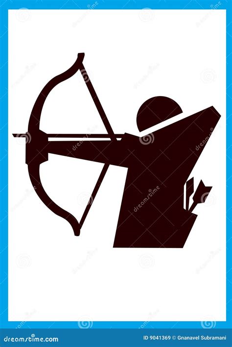 Archery Symbol Royalty Free Stock Images - Image: 9041369