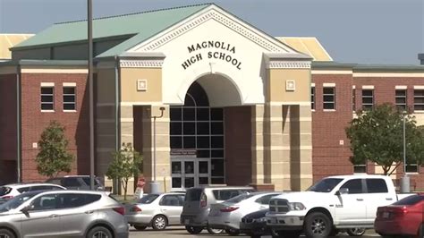 Magnolia High School employee placed on administrative leave after report of improper conduct ...