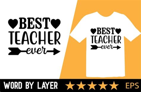 Premium Vector | Teacher svg t shirt design