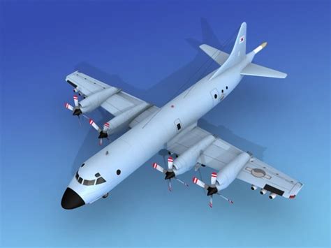 3d orion lockheed p-3 model