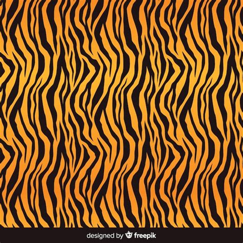 Tiger print background Vector | Free Download