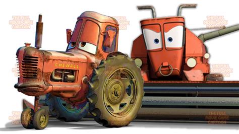 TRACTOR TIPPING CARS ENGLISH BIG FRANK kids cartoon cars videos Disney ...