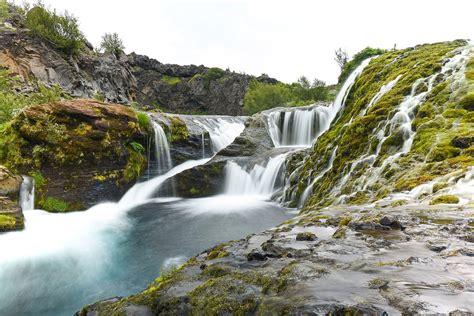 Nature Waterfall Landscape Royalty-Free Stock Photo