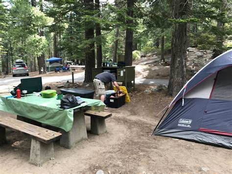 Romance Under the Moonlight: Camping at Lake Tahoe, CA