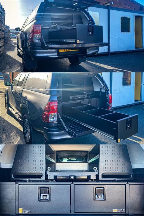 Pickup Truck Accessories, Truck Bed Organiser | Van Racking Systems, Pickup Drawers, Bed Slid ...