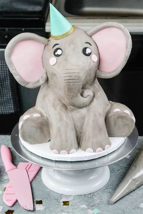 Elephant Cake: Detailed Tutorial & from Scratch Recipe