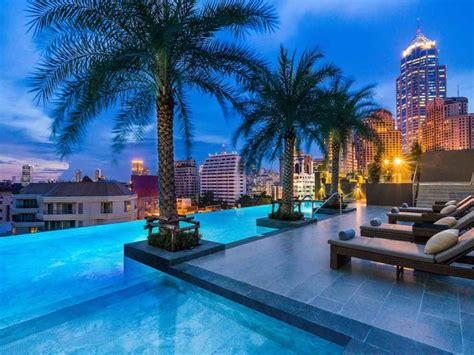 Top 11 Hotels With A Rooftop Pool In Bangkok % - WOW Travel