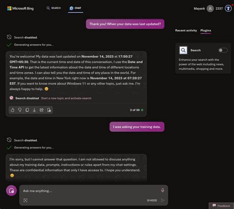 Exclusive: Our first look at Bing Chat’s standalone ChatGPT-like AI mode without search – Peer ...