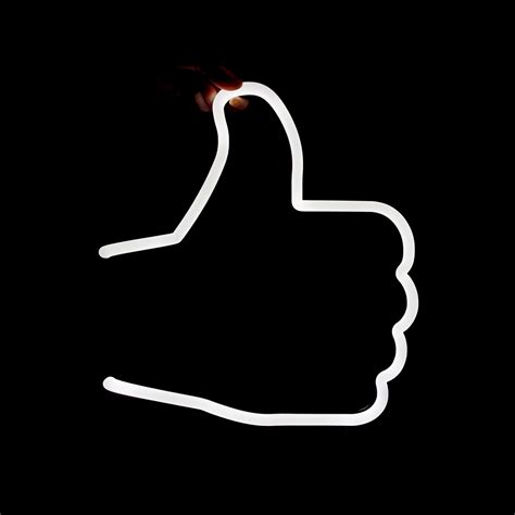 Thumbs Up neon sign - HiNeon Custom Neon Sign