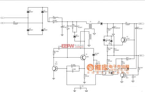 自制手机充电器电路图,手机充电器电路图,12v充电器电路图_大山谷图库