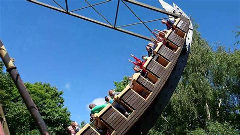 The Blade Pirate Ship Ride At Alton Towers Resort, July 2016 - YouTube