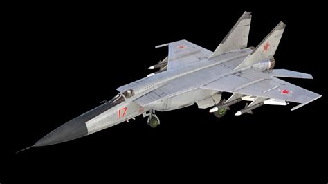 MiG-25フォックスバット3Dモデル - TurboSquid 1489586