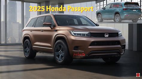 Fourth-Gen 2025 Honda Passport Gets Imagined With a Boxier Yet Stylish Design Ethos - autoevolution