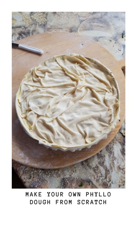 Recipe: make your own phyllo dough - Anne Travel Foodie