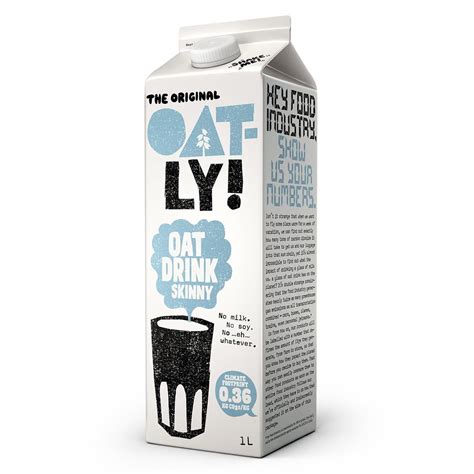 Oatly - Oat Milk Drink Skinny (1L) - TheVeganKind Supermarket