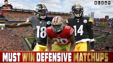 49ers Must Win Defensive Matchups - YouTube