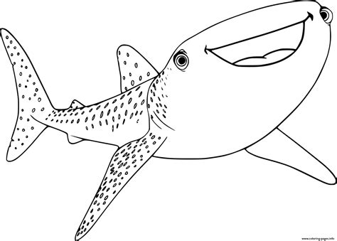 Whale Shark Coloring Page Printable Patricia Sinclairs Coloring Pages | Images and Photos finder