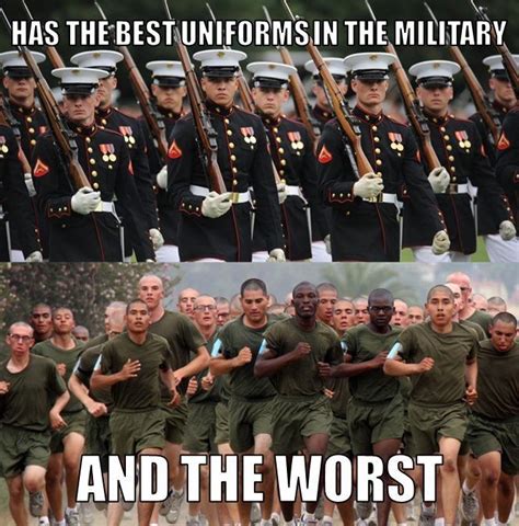 The 13 Funniest Military Memes This Week - We Are The Mighty | Marine corps uniforms, Military ...