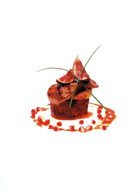 HATIKVA CHARCOAL-GRILLED FOIE GRAS with DUCK-PROSCIUTTO-FIG-CARDAMOM JAM and POMEGRANATE GLAZE ...