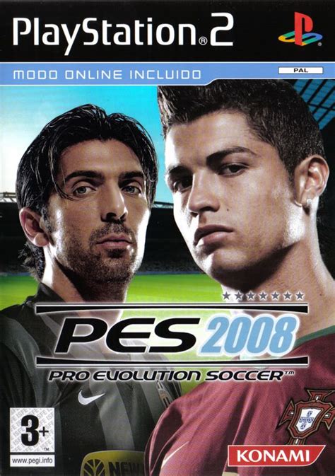 PES 2008: Pro Evolution Soccer (2007) PlayStation 2 box cover art - MobyGames