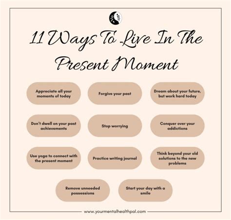 13 Ways How To Stay In The Present Moment