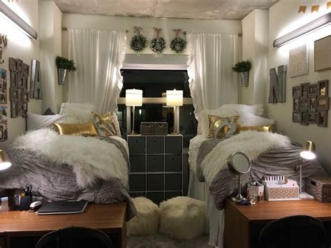 Likins -University of Arizona dorm | College dorm room decor, Dorm room inspiration, Girls dorm room