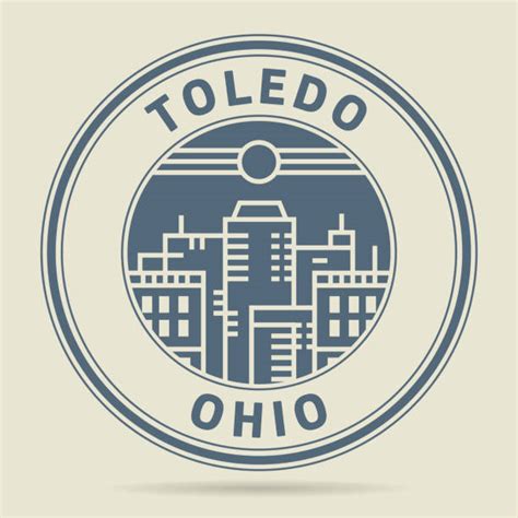 Best Toledo Ohio Skyline Illustrations, Royalty-Free Vector Graphics ...