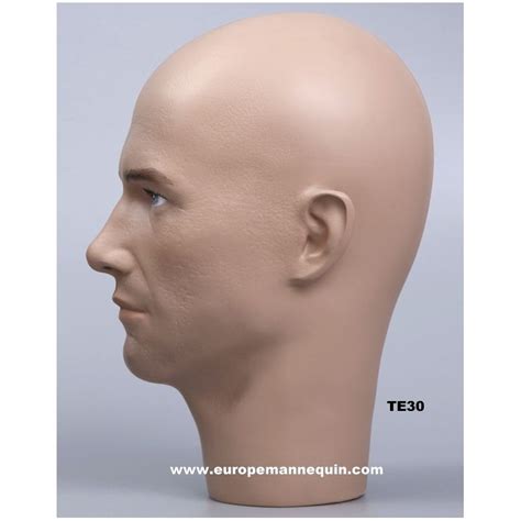 Realistic Male Mannequin Head - Militaria - Collection - Museum