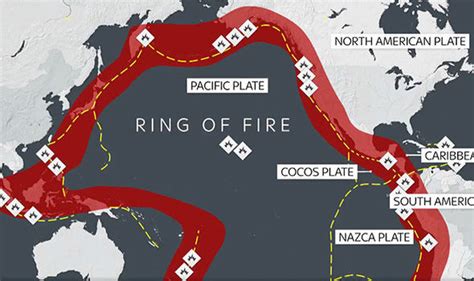 Guatemala volcano eruption 2018: Ring of Fire volcanoes mapped amid hundreds still missing ...