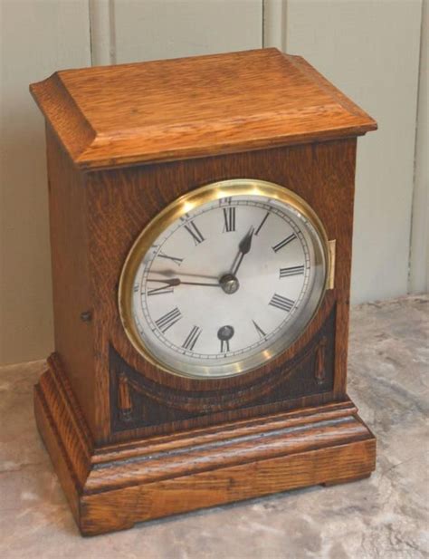 Edwardian Oak Mantel Clock 2 Antique Mantel Clocks, Oak Mantel, Clocks For Sale, Modern And ...