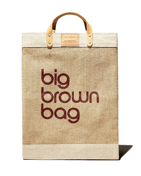 APOLIS Big Brown Bag Market Bag - 100% Exclusive | Bloomingdale's