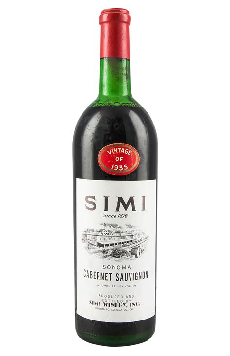 Simi Cabernet Sauvignon 1935 | Hedonism Wines