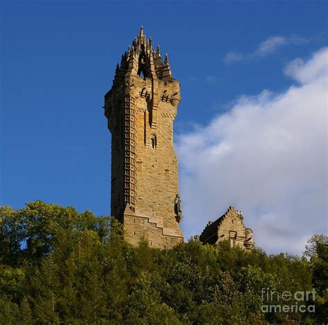 The Wallace Monument Stirling Scotland Photograph by John Butterfiled