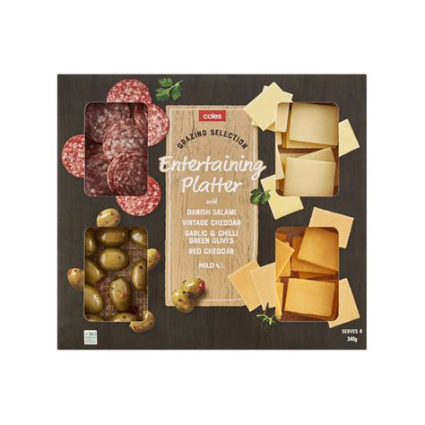 Buy COLES CHEESE ENTERTAINING PLATTER | Coles