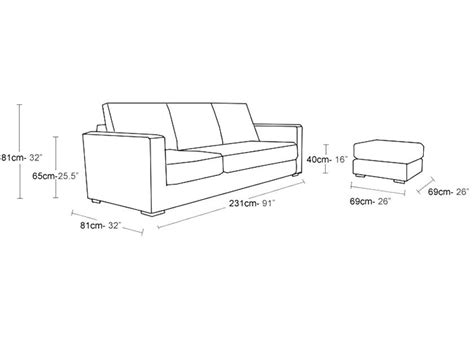 Full Size Sofa Dimensions - Sofa Design Ideas