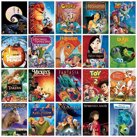 1993-2001 Disney Movies in Order