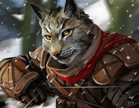 ArtStation - Skyrim - Khajiit , Erwin Melchor | Skyrim art, Character ...