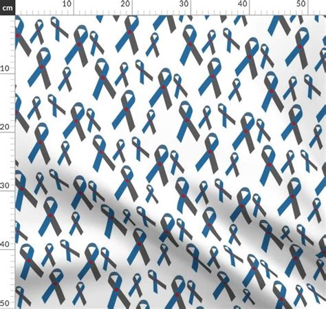 Type 1 Diabetes Awareness Ribbon - Spoonflower