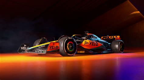 "McLaren show off 2023 MCL60 F1 car with a new livery"